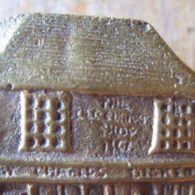 'The Old Curiosity Shop' Brass Door Knocker