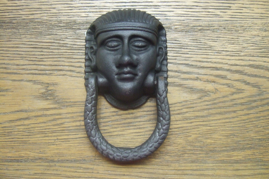 Pharaoh Door Knocker D167 Antique Door knockers