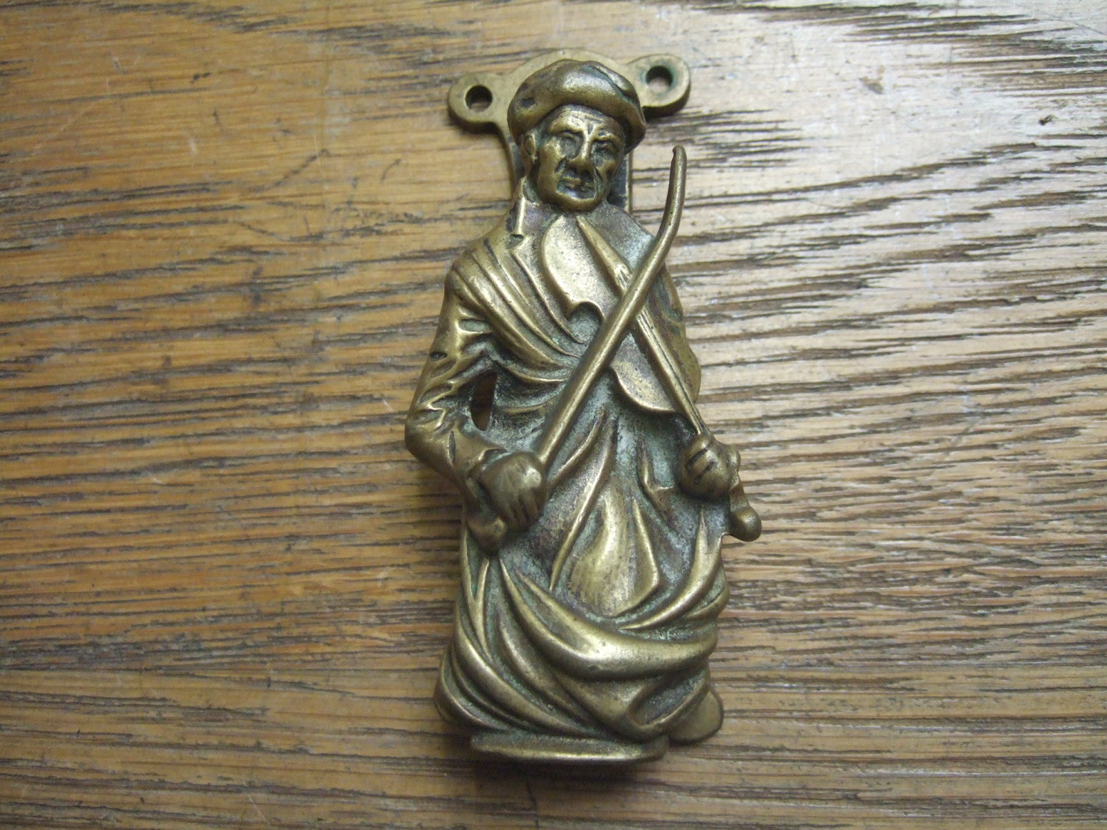 Brass Musician Door KnockerD328 Antique Door knockers