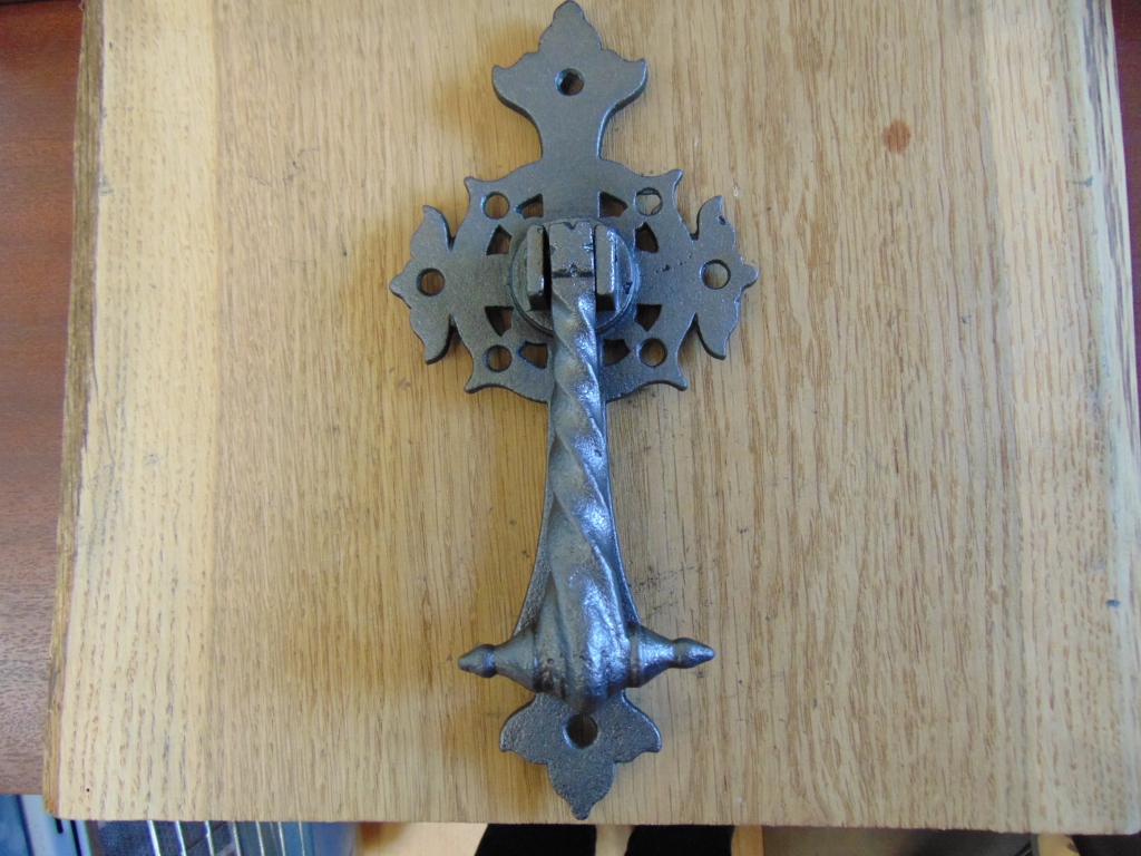 Cast Iron Cross Door KnockerD401 Antique Door knockers