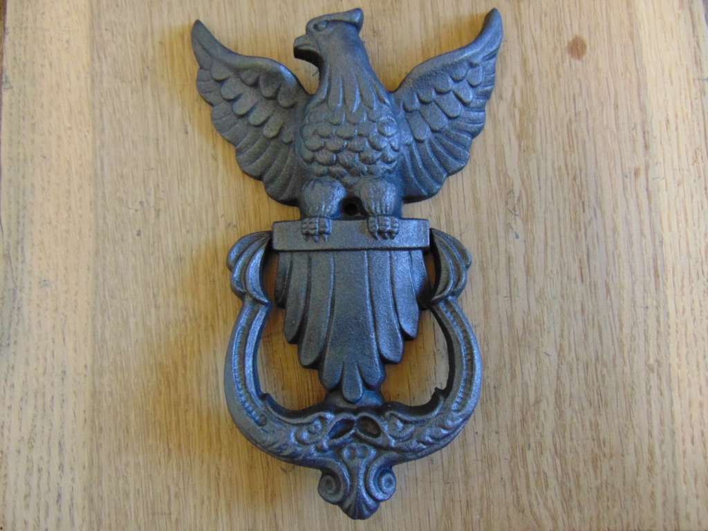 RD037Cast Iron Eagle Door Knocker Antique Door knockers