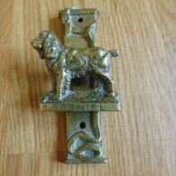 Antique Spaniel Dog Door Knocker D549-081 Antique Door Knocker Company8-