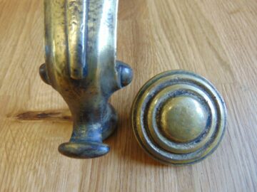 Large 8 Polished Brass Doctors Door Knocker By Heritage