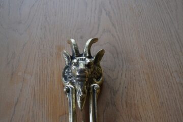 Brass Goat Door Knocker - RD001L - Antique Door knockers