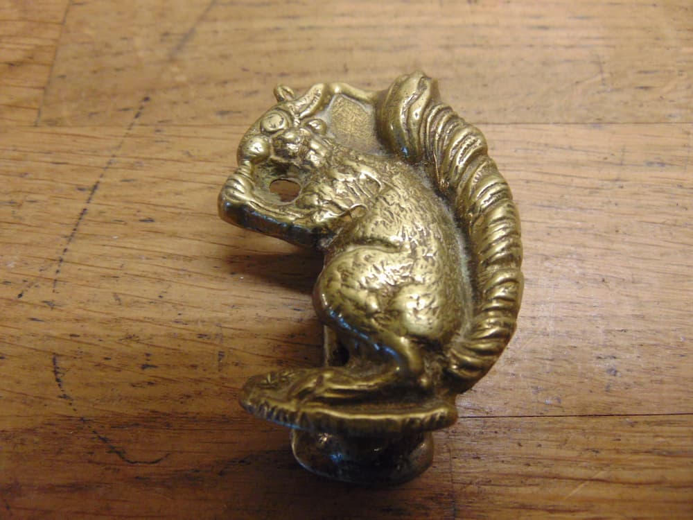 Brass Squirrel Door Knocker D6490121 Antique Door knockers