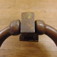 Aged Finish Ring Door Knocker - D178-1221 Antique Door Knocker Company