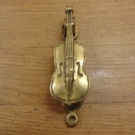 Violin Door Knocker - D466-1221 Antique Door Knocker Company