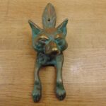 Fox Door Knocker - D729-1221 Antique Door Knocker Company Fox Door Knocker - D729-1221 Antique Door Knocker Company