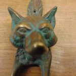 Fox Door Knocker - D729-1221 Antique Door Knocker Company Fox Door Knocker - D729-1221 Antique Door Knocker Company
