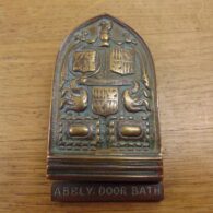 Bath Abbey Door Knocker - D735-1221 Antique Door Knocker Company