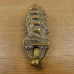 Antique Tall Ship Door Knocker - D114-0122 Antique Door Knocker Company Antique Tall Ship Door Knocker - D114-0122 Antique Door Knocker Company