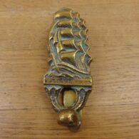 Antique Tall Ship Door Knocker - D114-0122 Antique Door Knocker Company