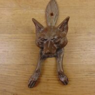 Antique Fox Door Knocker - D729-0122Antique Door Knocker Company