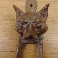 Antique Fox Door Knocker - D729-0122Antique Door Knocker Company