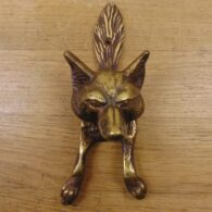 Antique Fox Door Knocker - D729-0222 Antique Door Knocker Company
