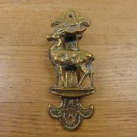 Antique Stag Door Knocker - D738-0122 Antique Door Knocker Company