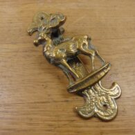 Antique Stag Door Knocker - D738-0122 Antique Door Knocker Company