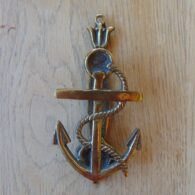 Reclaimed Brass Anchor Door Knocker - D645-0622