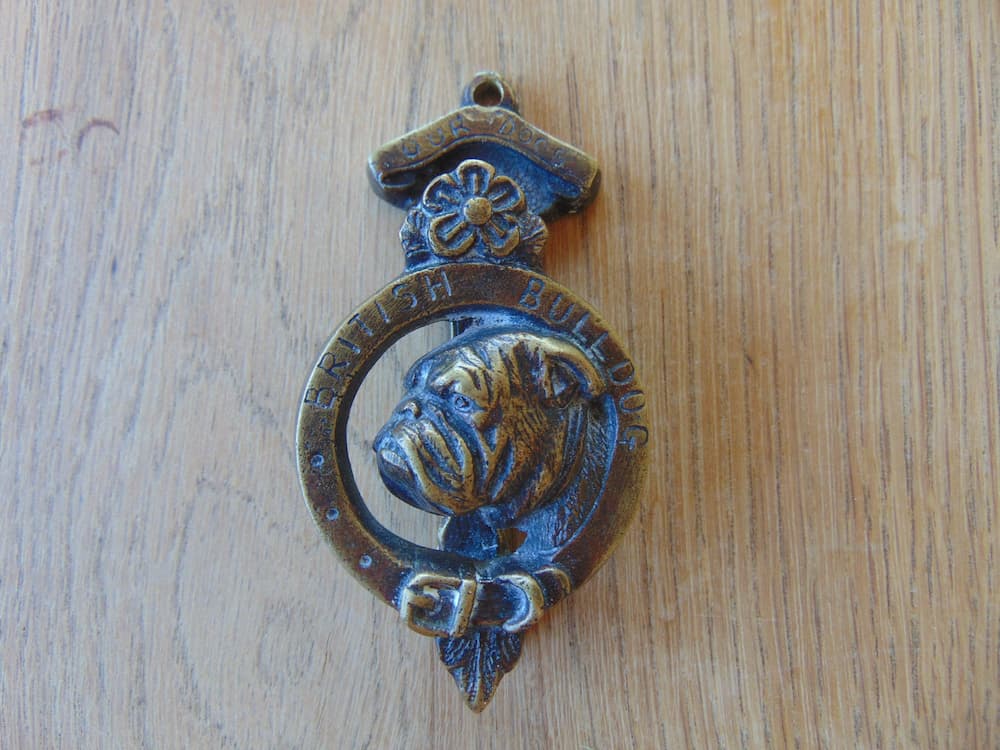 British Bull Dog Door Knocker D6470622 Antique Door knockers