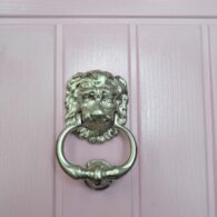 Georgian Style Lion Door Knocker RD036L - Antique Door Knocker Company