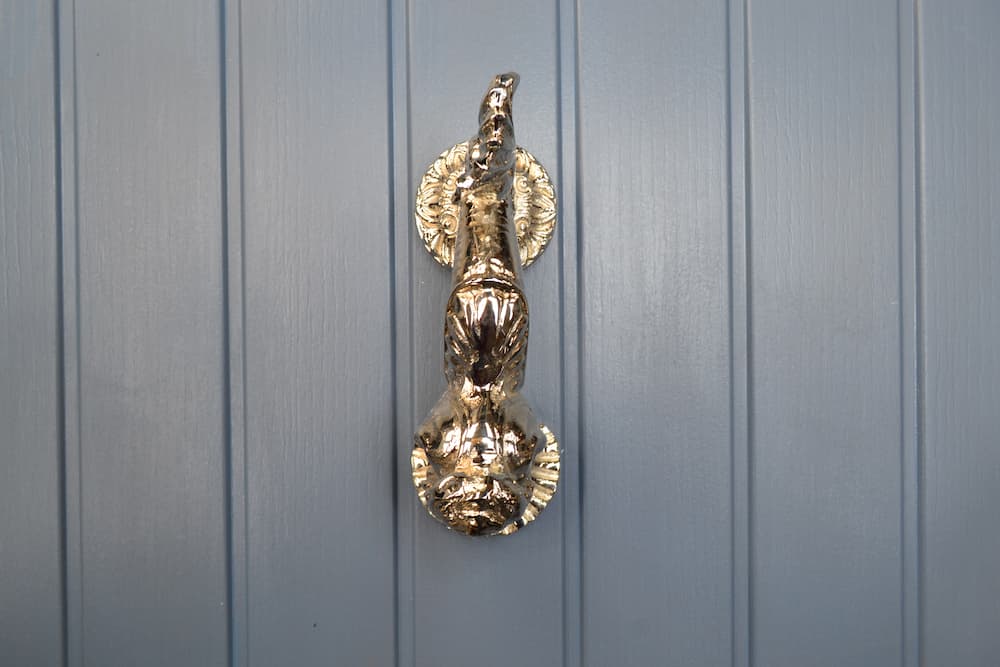 Large Fish Door Knocker - RD040L - Antique Door knockers