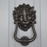 Lion's Head Door Knocker RD043L - Antique Door Knocker Company